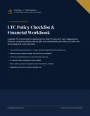 LTC Policy Checklist and Financial Workbook cover